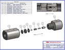 Inline Check Valve Assembly, 3/8"