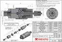 Swivel Joint Straight 1/4" 2.0
