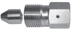 [05212424] Short Stop Adapter Body w/ Insert, 1/4"F x 3/8"M