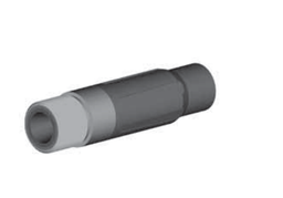 [B2615640ZA] BP200 SiAlON Long Venturi Nozzle 1" Entry, 1-1/4" Zinc Alloy Thread 1/4"