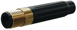 [B2615680] BP200 SiAlON Long Venturi Nozzle 1" Entry, 1-1/4" Brass 1/2"