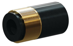 [B2115650] Silicon Carbide Nozzle 1" Entry, 1-1/4" Brass Thread 5/16"