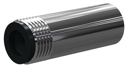 [B1505543] GV Boron Carbide Medium Length Venturi Nozzle SERIES 1/2" Entry, 3/4" Alumin Thread, 3-1/4" Length  Alumin Jacket 1/4"