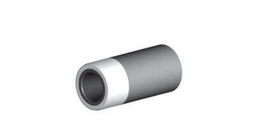 [B1912140] T121 Tungst Carbide Short Venturi Nozzle SERIES 1" Entry, 1-1/4" Alumin Thread, 3-1/4" Length  Alumin Jacket 1/4"