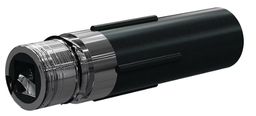 [B2020060] SQUARE Tungs Carbide Square Long Vent Nozzle SHOOTER 1" Entry, 1-1/4" Brass Thread SERIES Poly Jack 3/8"