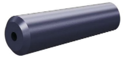 [B1730012] TL2 Tungs Carbide Straight Bore Nozzle SERIES Cone Shape, 7/16" OD tapered to 5/16" OD, 1-5/16" Length 1/16"