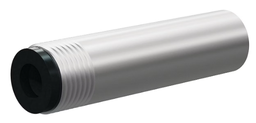 [B1912360] T123 Tungs Carb Long Straight Bore Nozzle SERIES 1" Entry, 1-1/4" Thread Alum Jack 3/8"