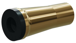 [B1415070] SB Boron Carb Straight Bore Nozzle SERIES 1-1/2" Flange Tapered Alum Jacket, 3-3/16" Length 7/16"